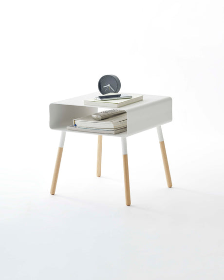 Storage Table - Tall (23" H) - Steel + Wood