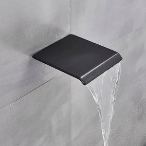 Stream Plate Wall Faucet