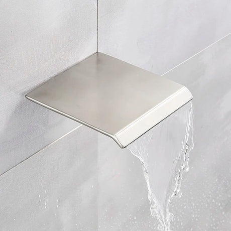 Stream Plate Wall Faucet