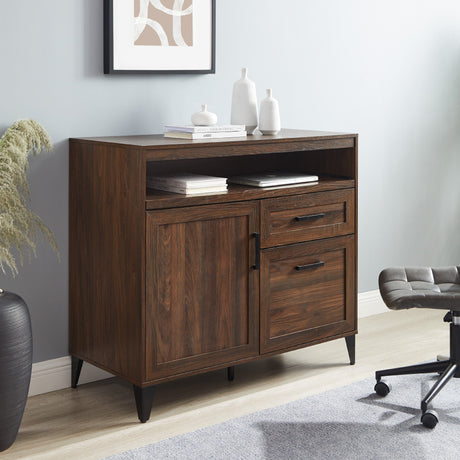 Tate Modern Storage Secretary Desk with Keyboard Tray