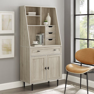 Theron Storage Desk with Hutch