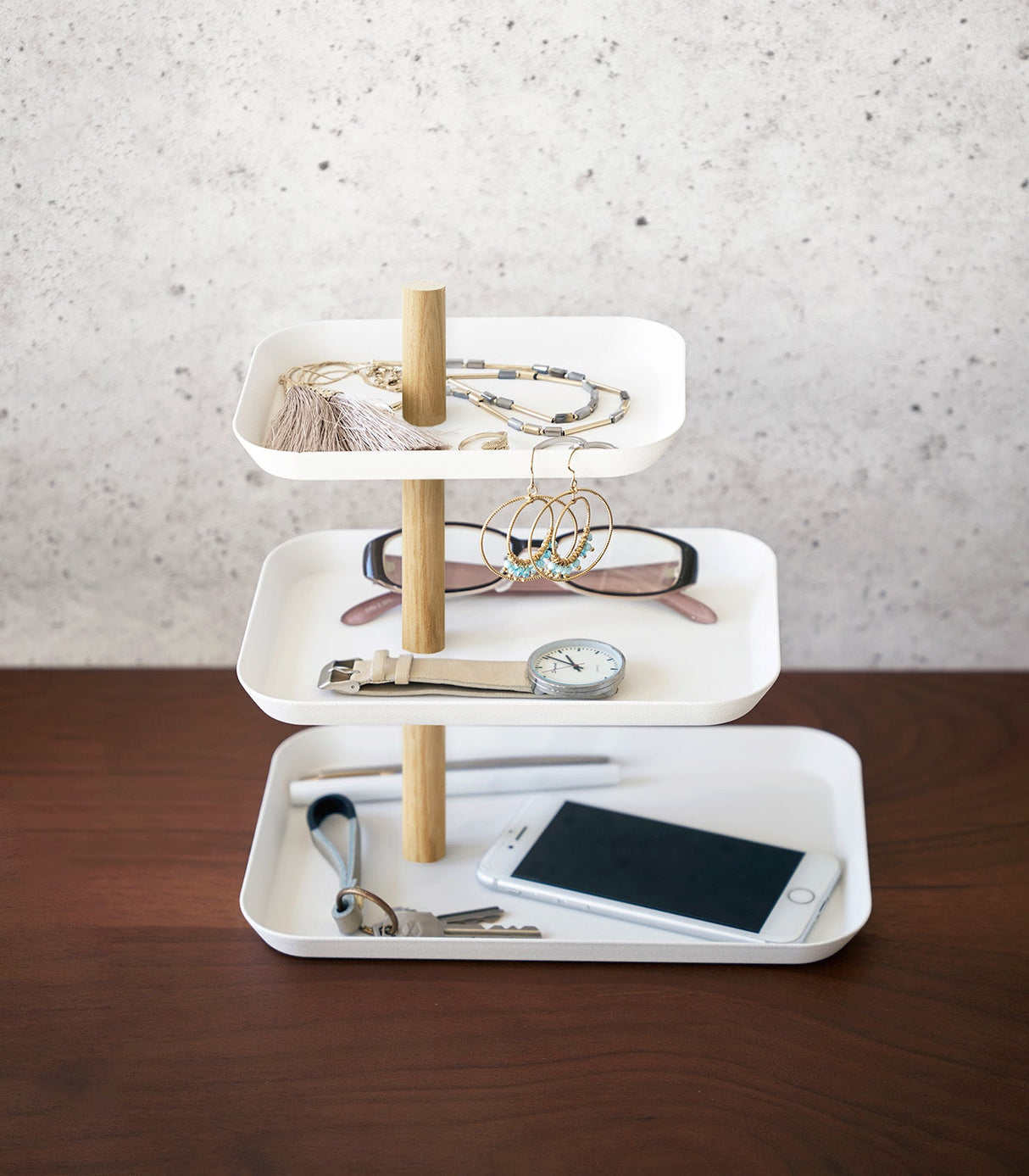 Three-Tier Accessory Tray - Steel