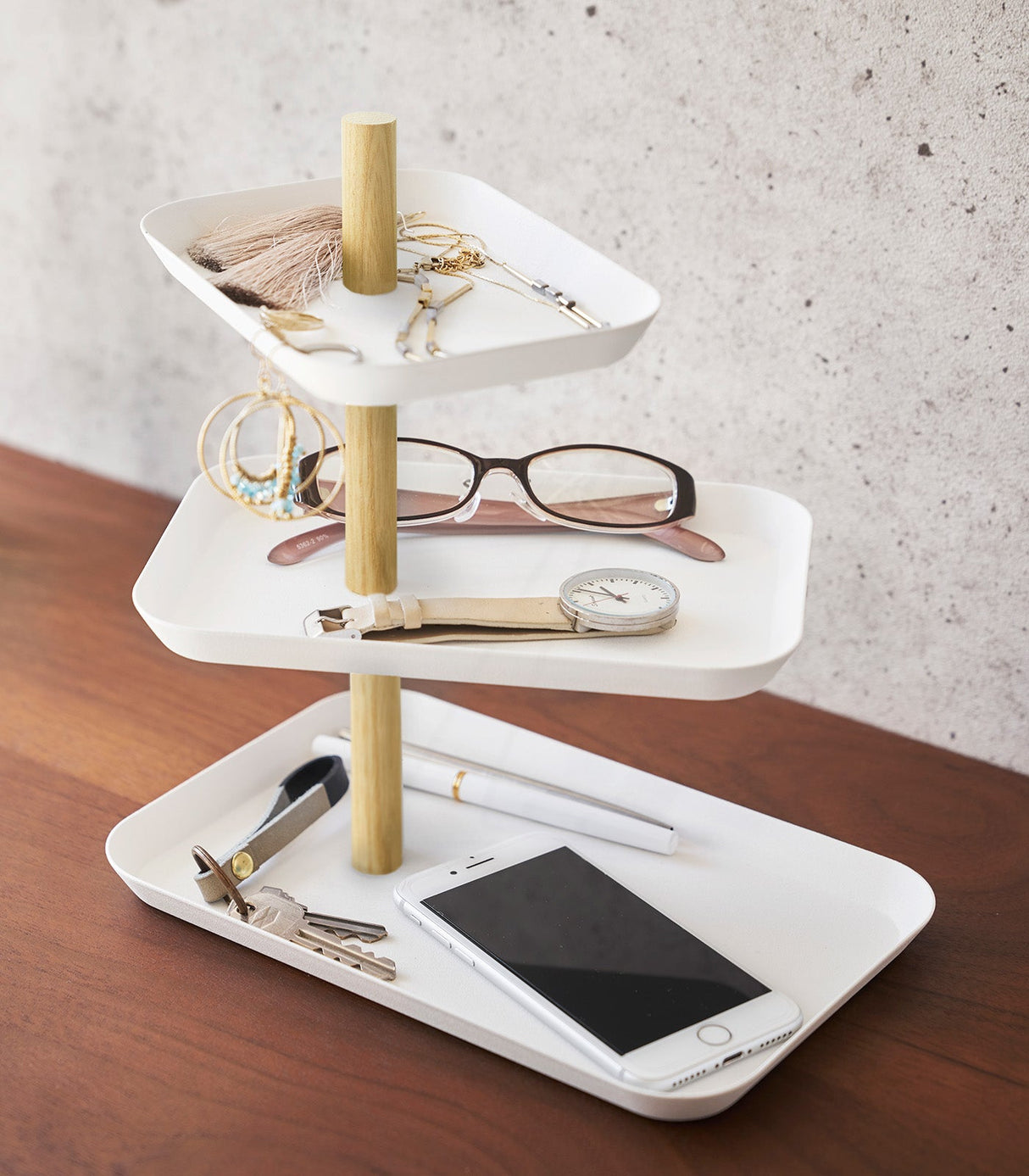Three-Tier Accessory Tray - Steel