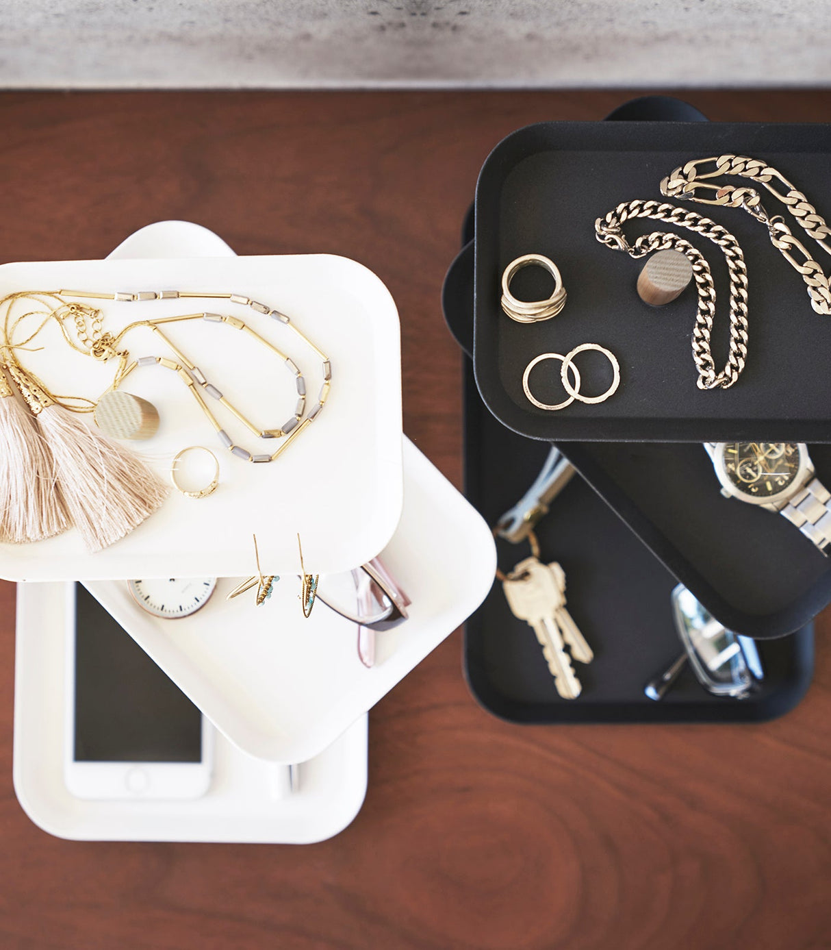 Three-Tier Accessory Tray - Steel