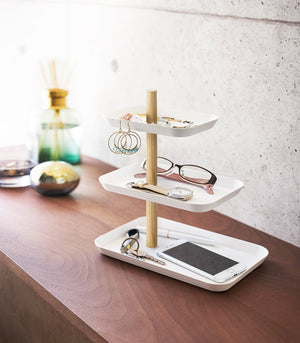 Three-Tier Accessory Tray - Steel