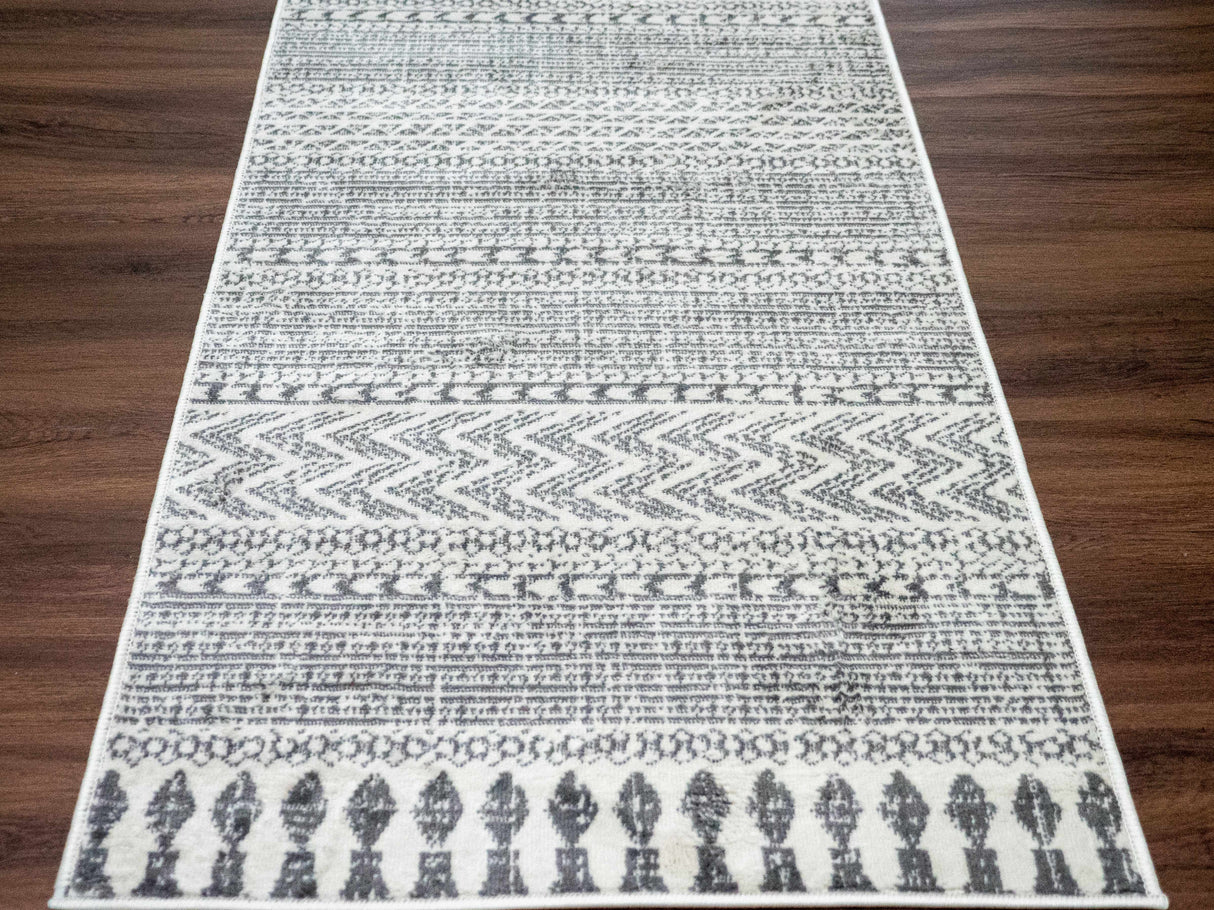 Tigri Aztec Ivory & Gray 2311 Rug - Promo