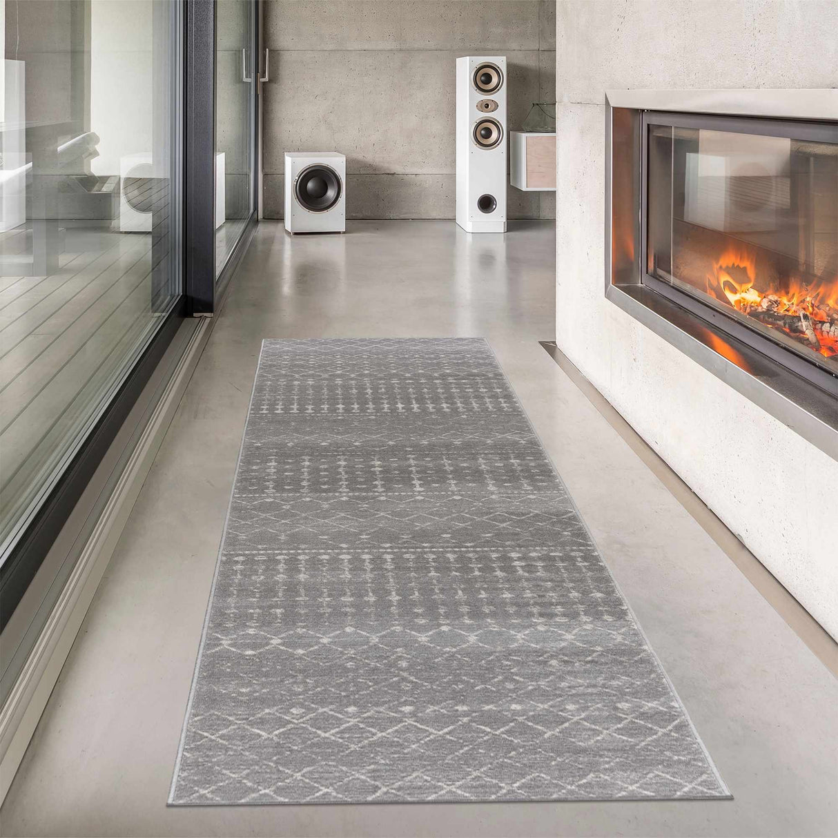 Tigrican Light Gray 2334 Area Rug - Clearance