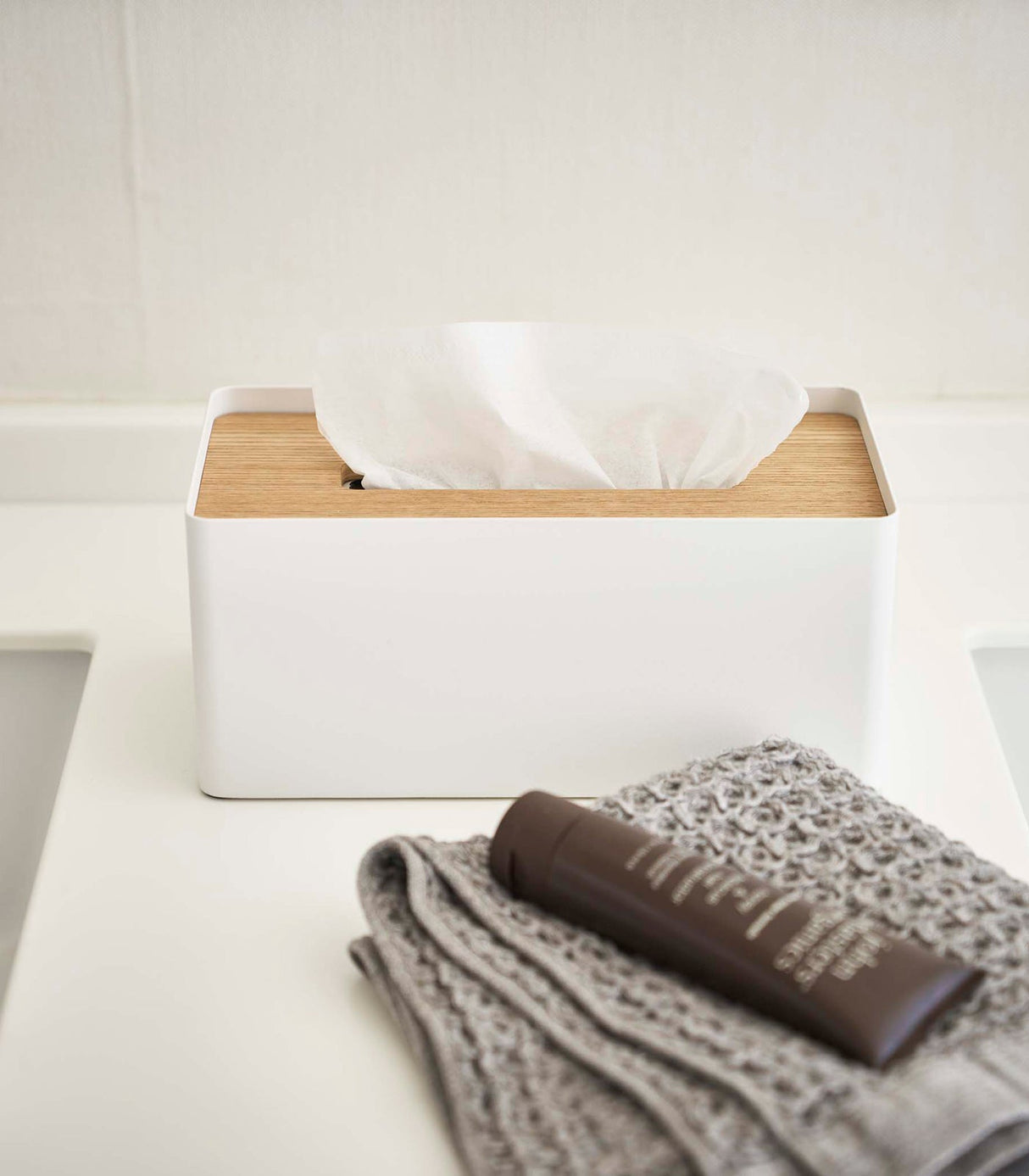 Tissue Box Cover - Rectangle - Steel