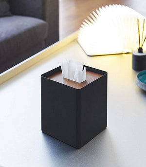 Tissue Box Cover - Square - Steel