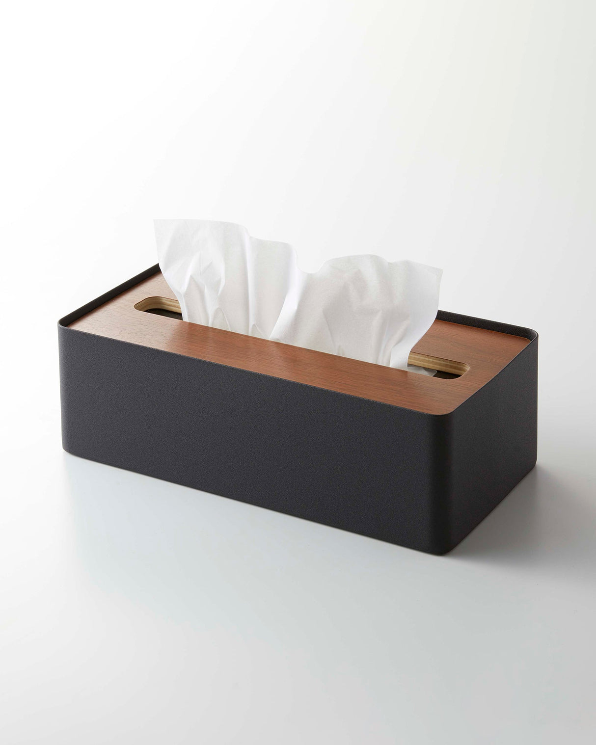 Tissue Case - Steel + Wood