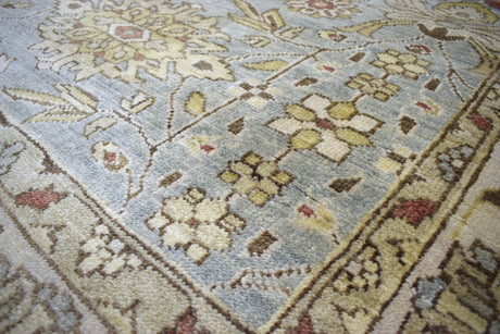 Traditional Handcrafted Hand Spun New Zealand Wool 8' by 10' Area Rug |The Rug Decor | TRD719810