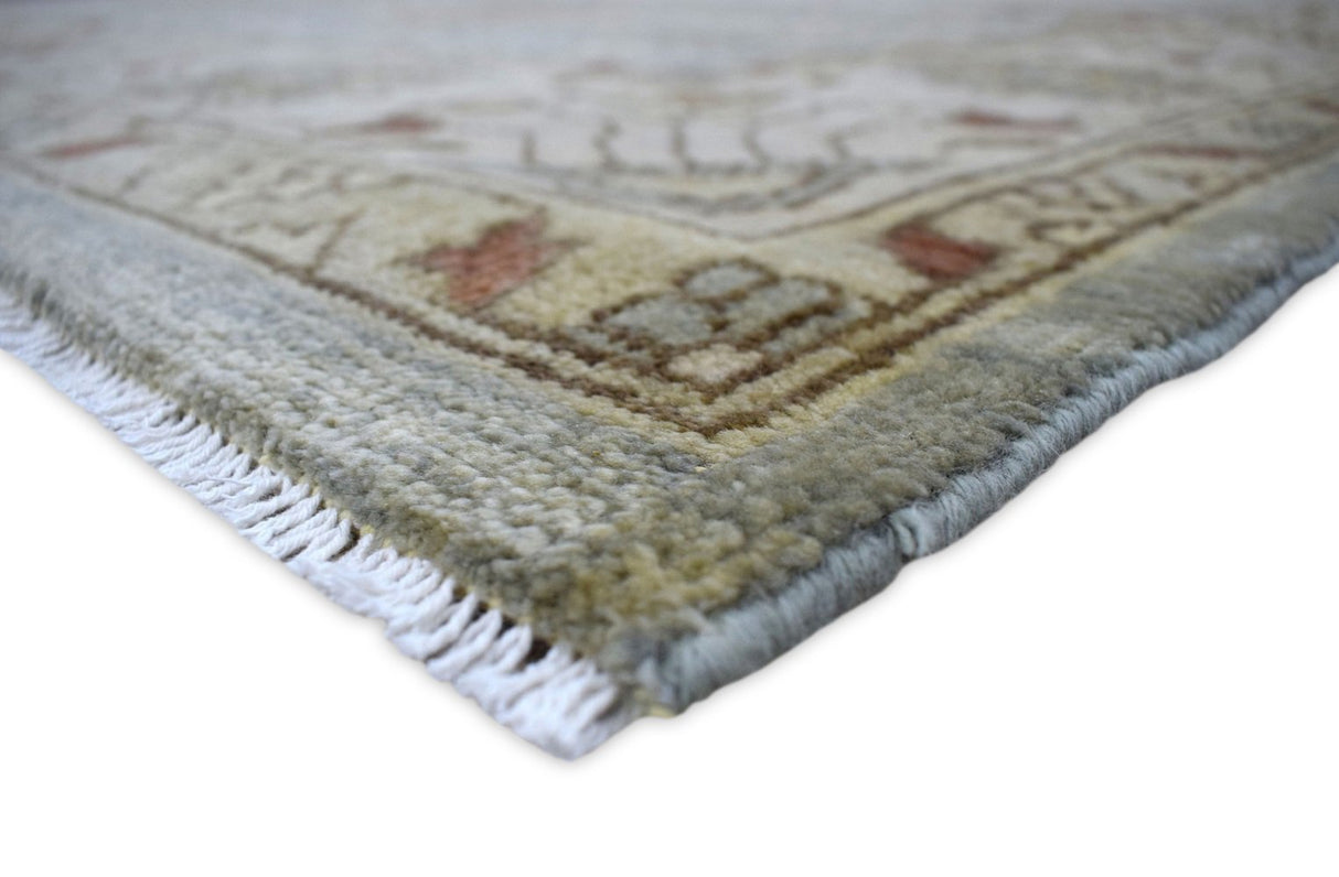 Traditional Handcrafted Hand Spun New Zealand Wool 8' by 10' Area Rug |The Rug Decor | TRD719810