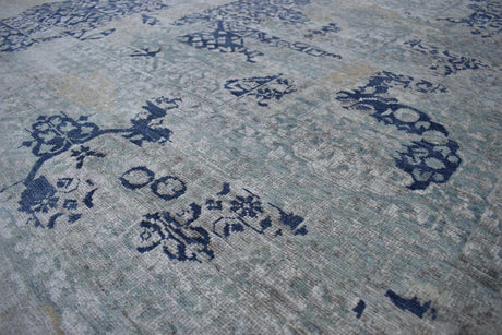 Traditional Handmade Silk and Wool 8x10 Area Rug | TRD1635810