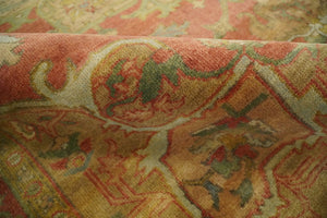 Traditional Heriz Serapi Handmade Fine Wool Area Rug | TRD753