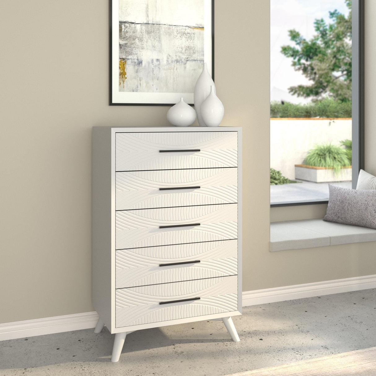 Tranquility Chest, White