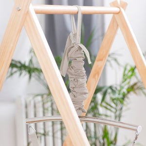 Tulip Foldable Baby Bouncer with Safety Harness | Lightweight & Portable Infant Seat