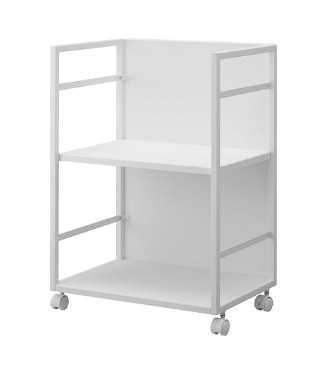 Two-Tier Hideaway Storage Cart (24" H) - Steel