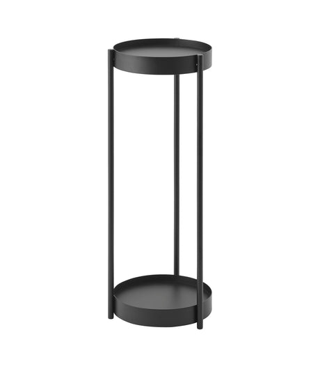 Two-Tier Rolling Plant Stand (28" H) - Steel