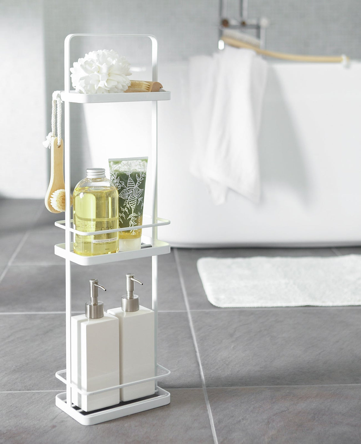Two-Tier Shower Caddy - Steel