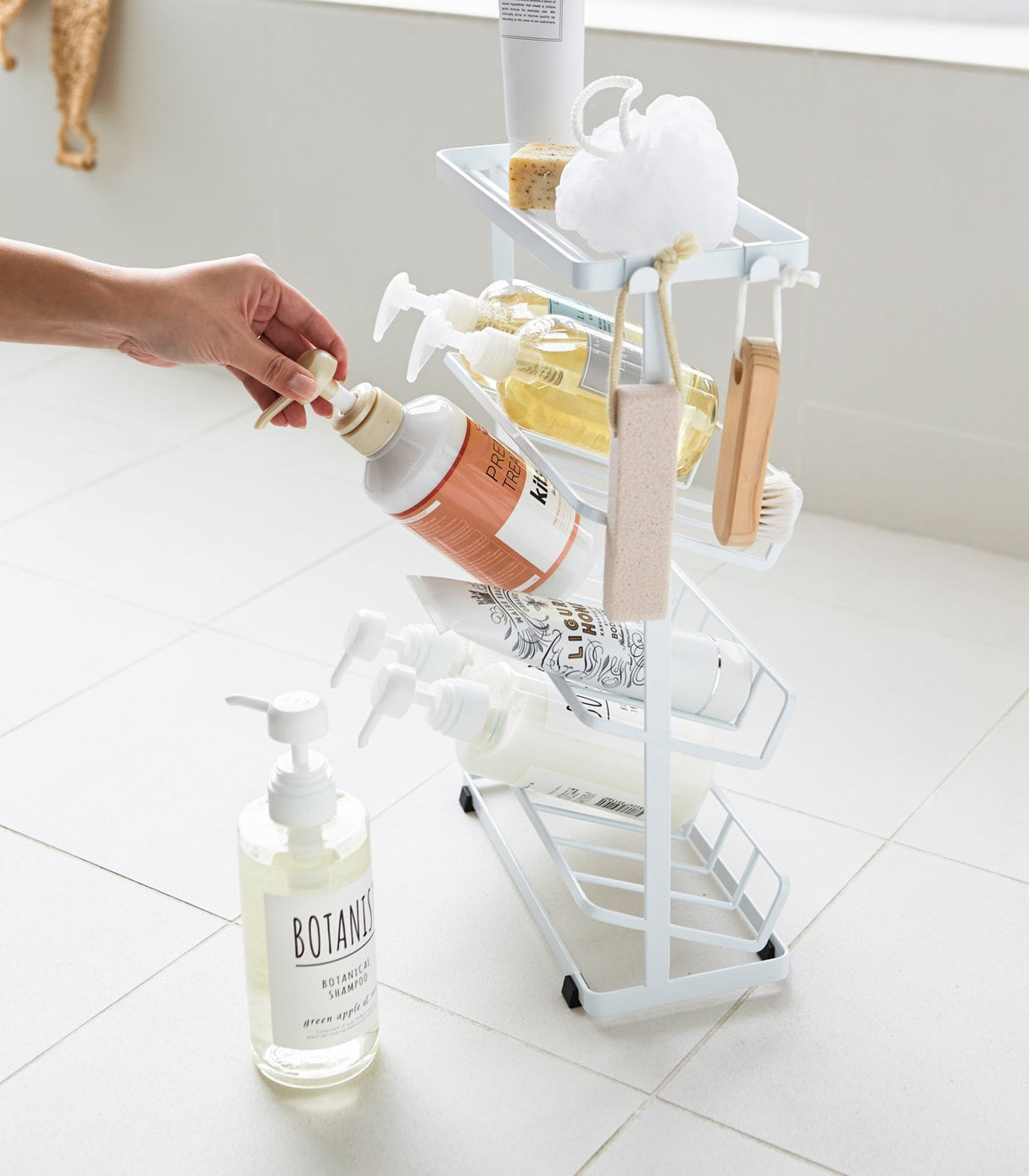 Two-Tier Shower Caddy - Steel