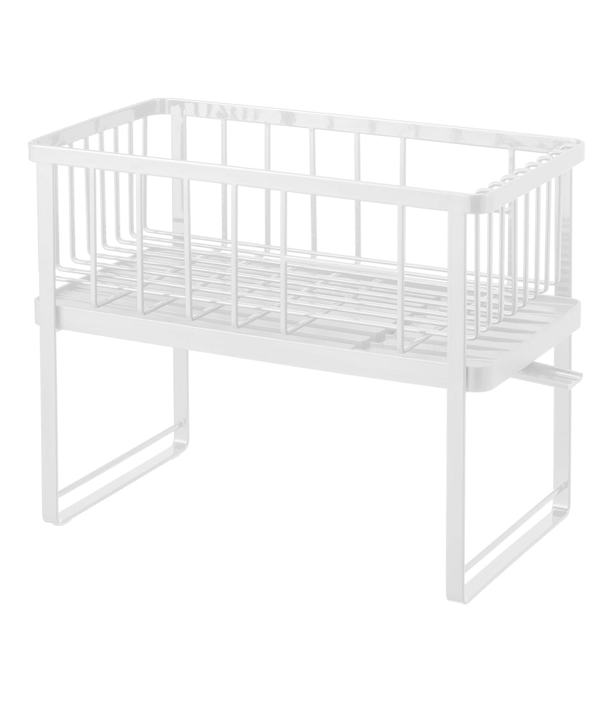 Two-Tier Wire Dish Rack - Steel