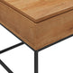 Tyson Modern 40 Wood and Metal Lift Top Coffee Table