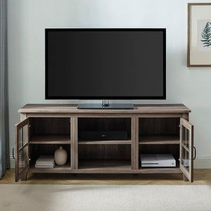 Ulric Glass Door TV Console