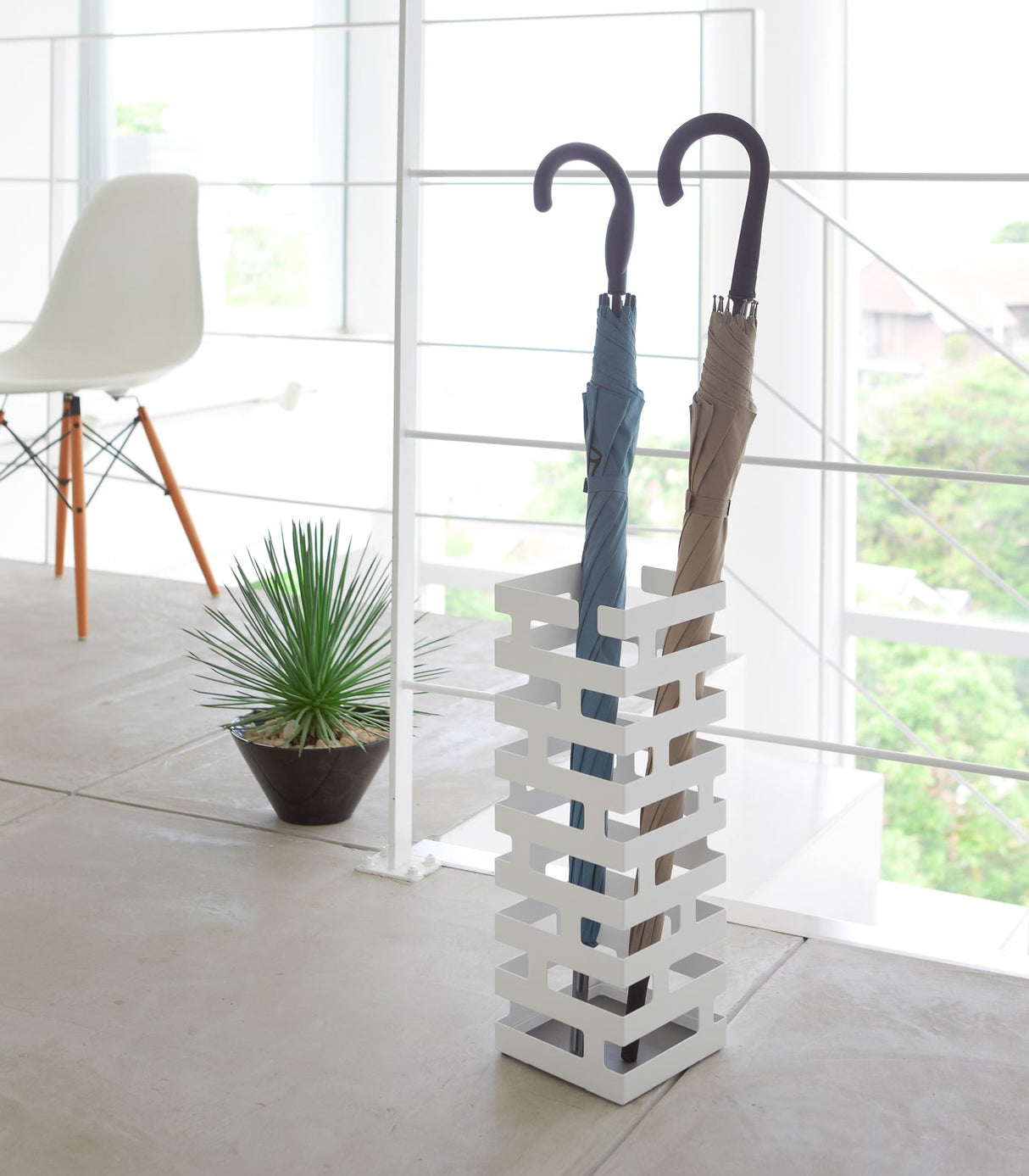 Umbrella Stand - Rectangle - Steel
