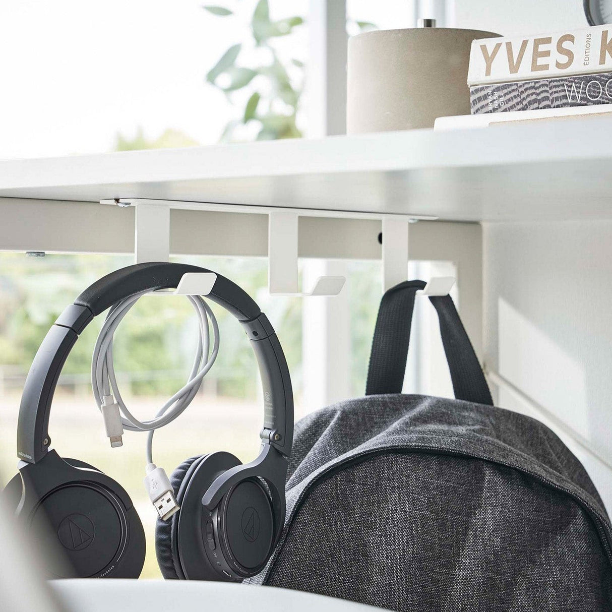 Under-Desk Hanger - Steel