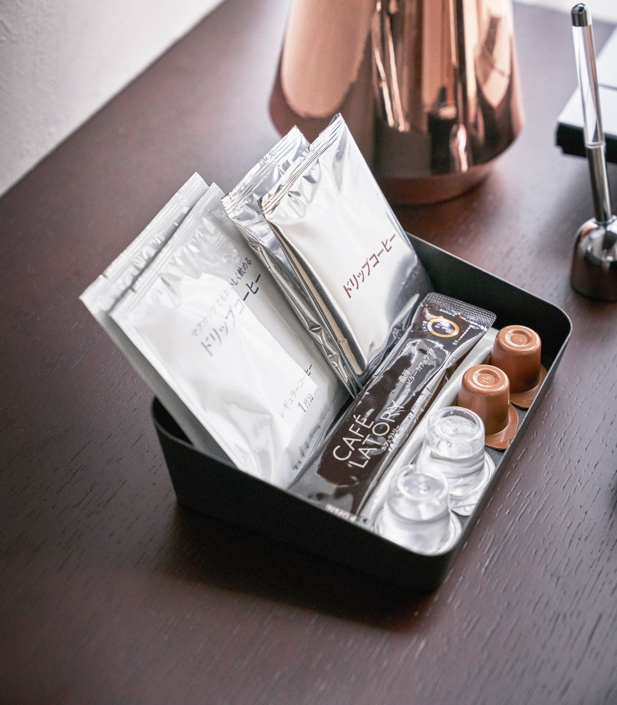 Vanity Tray - Angled - Large - Steel