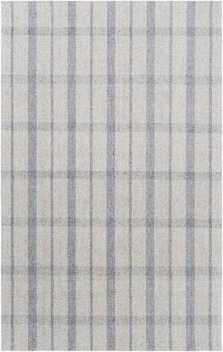 Verdon Light Gray Plaid Rug