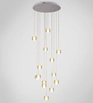 Victoria Crystal Orb Chandelier