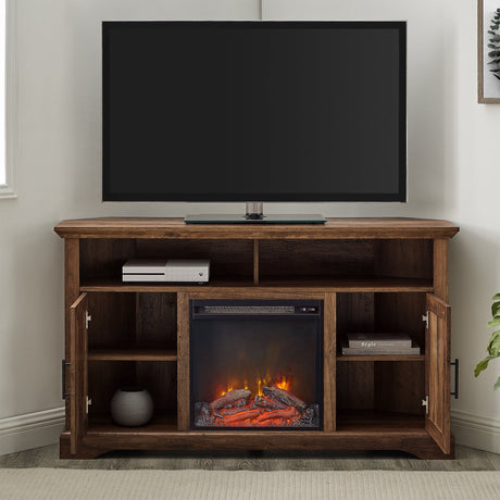 Ward Corner Fireplace TV Stand