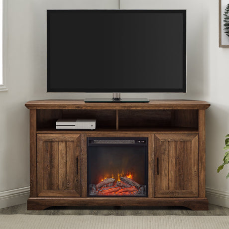 Ward Corner Fireplace TV Stand