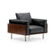 EllureDecor Maya Leather Sofa: minimalist and sophisticated design for a luxurious seating experience
