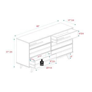 Weston Modern Wood Dresser