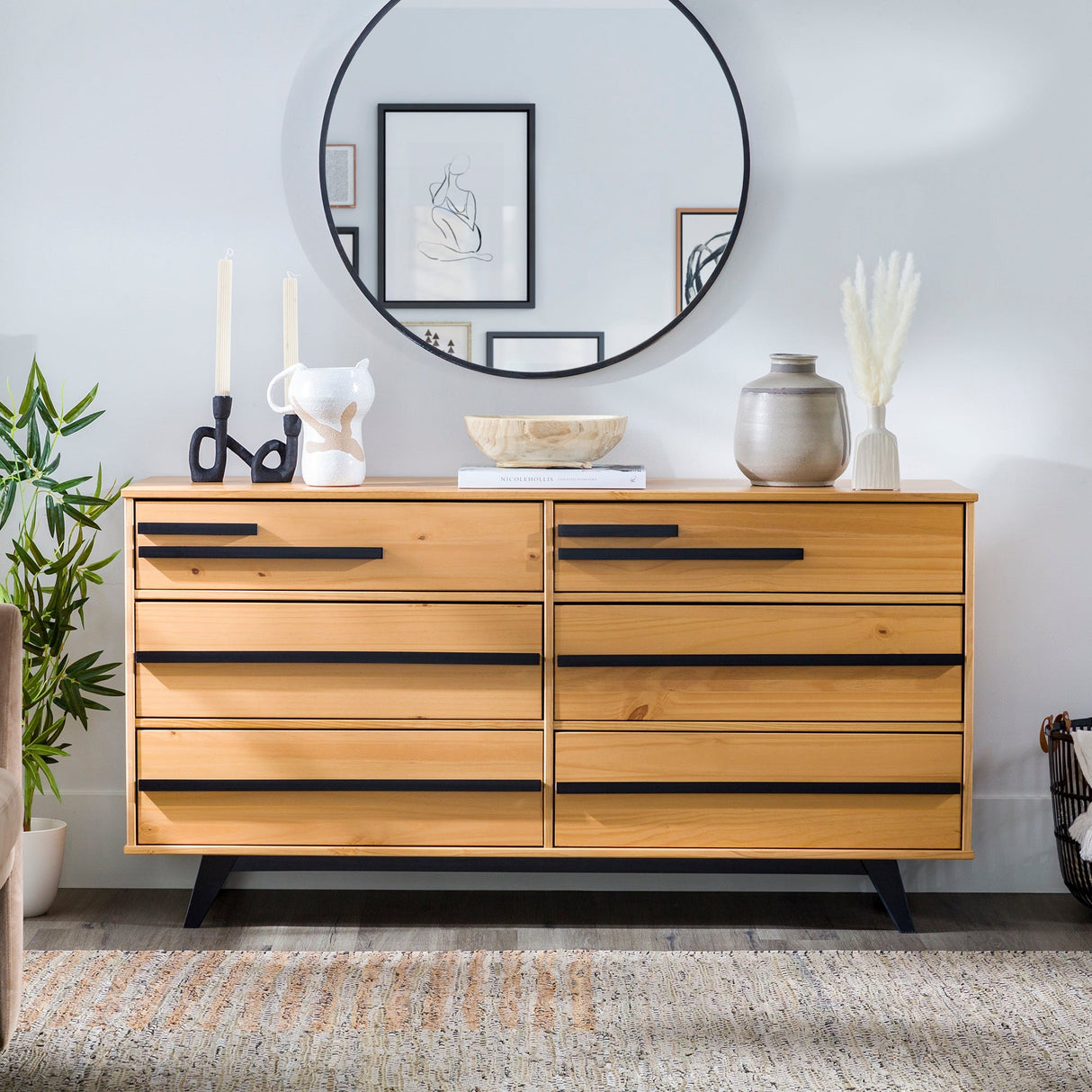 Weston Modern Wood Dresser