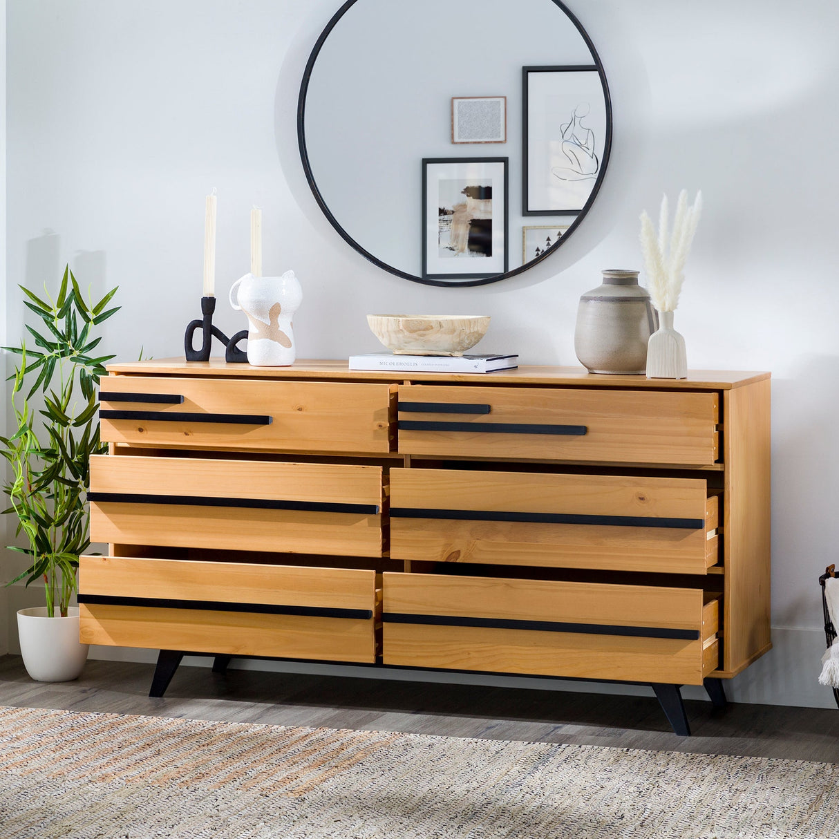 Weston Modern Wood Dresser