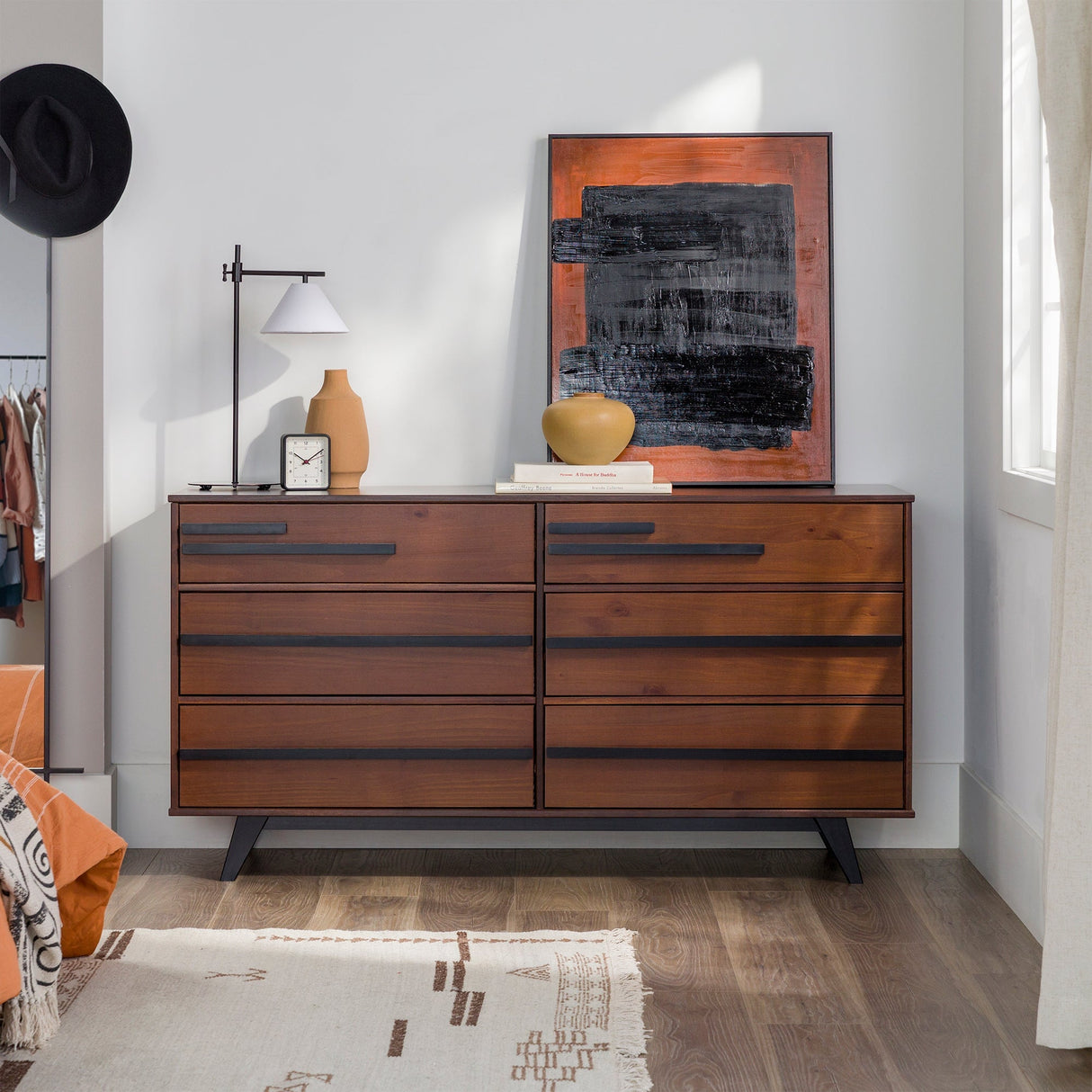 Weston Modern Wood Dresser