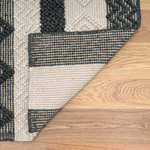 Whittington Black&White Wool Rug