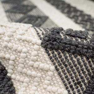 Whittington Black&White Wool Rug