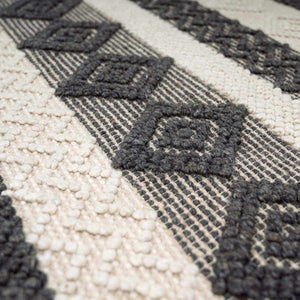 Whittington Black&White Wool Rug