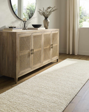 Winta Cream Wool Area Rug