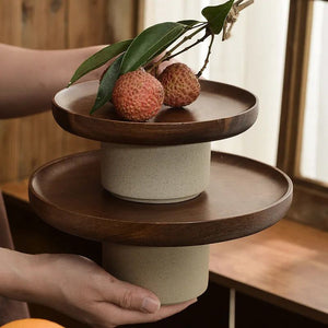 Wooden Fruit Tray