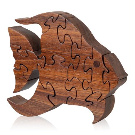 Wooden Jigsaw Sculptures