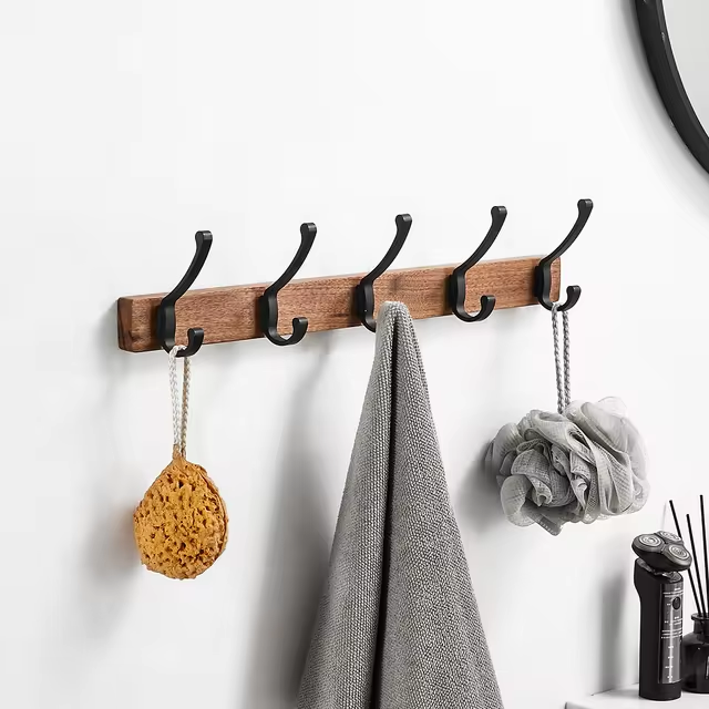 Wooden Wall Hooks