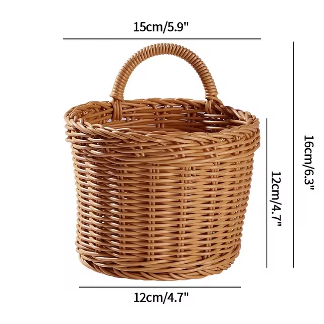 Woven Wall Hanging Basket