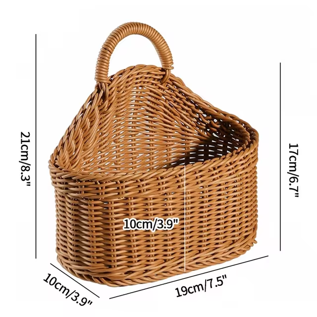 Woven Wall Hanging Basket