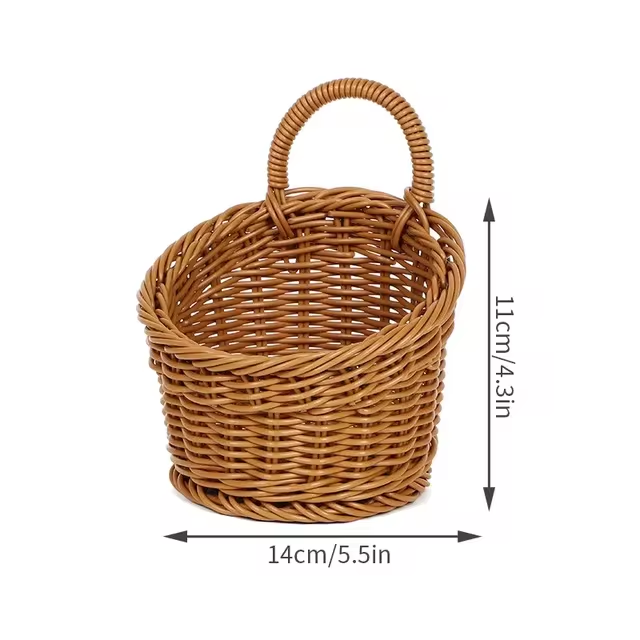 Woven Wall Hanging Basket