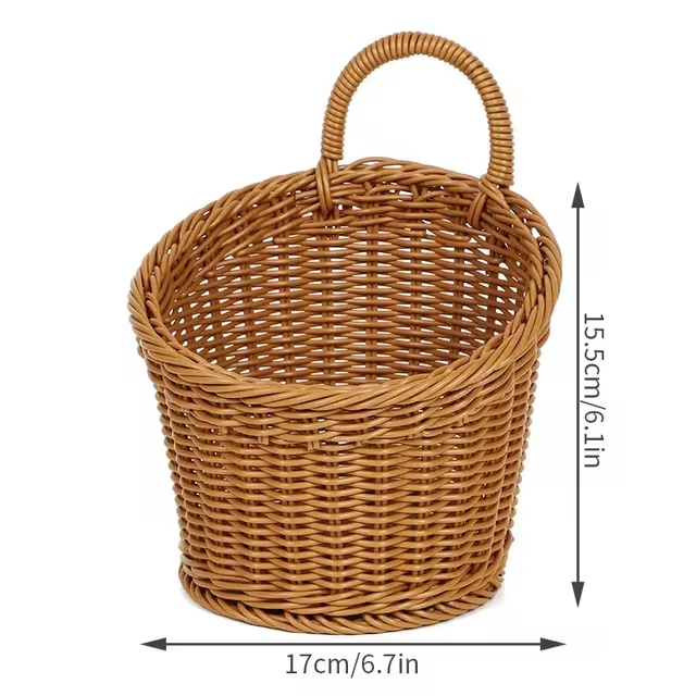 Woven Wall Hanging Basket